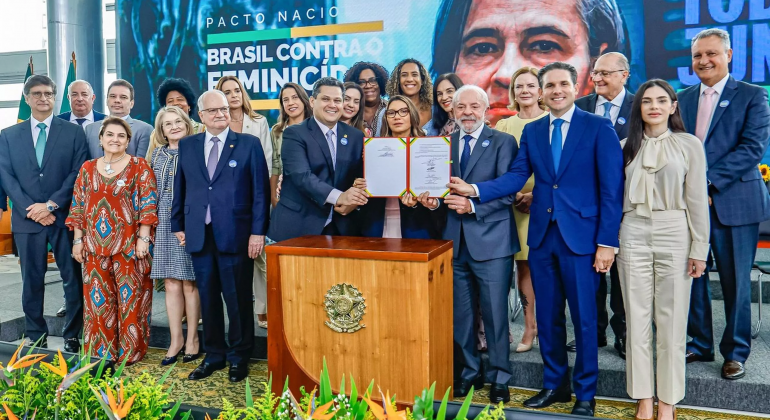 Três Poderes lançam pacto contra o feminicídio com diretrizes iniciais, mas sem ações efetivas definidas