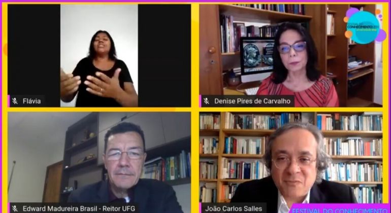 UFG: Reitor participa de debate sobre desafios das universidades federais
