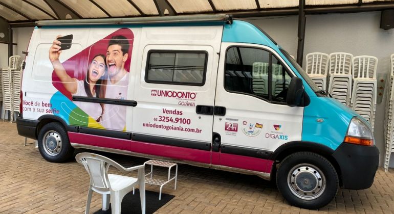 Unidade móvel da Uniodonto estará no Adufg nos dias 27 e 28 de novembro