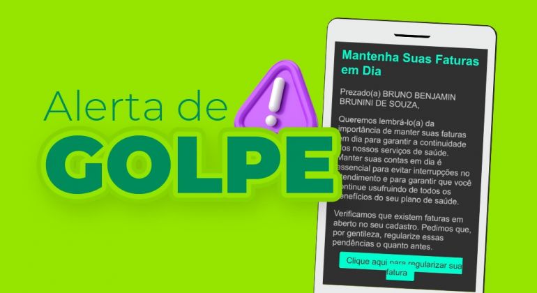Unimed Goiânia alerta para golpe do boleto falso