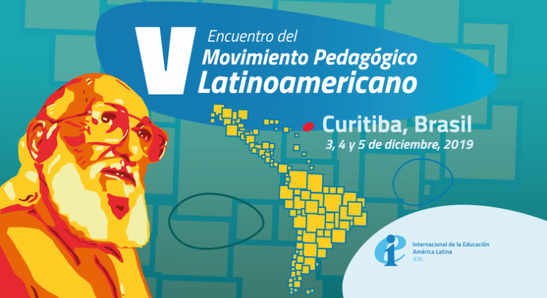 V Encontro do Movimento Pedagógico Latino-Americano será realizado em Curitiba, de 3 a 5 de dezembro