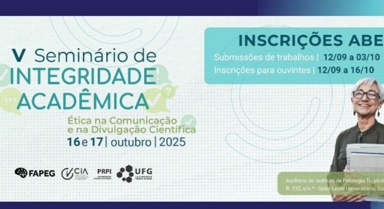 V Seminário de Integridade Acadêmica está com inscrições abertas