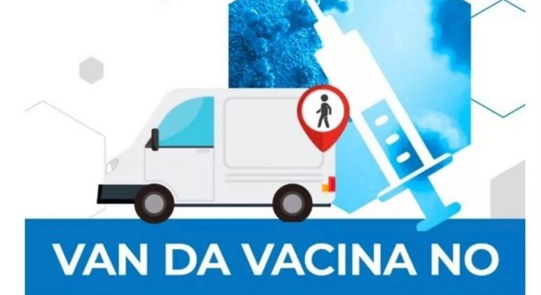 Van da Vacina estará no Campus Samambaia da UFG nesta terça-feira (29/11)