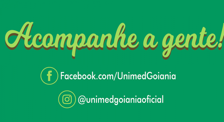 Veja as novidades da Unimed Goiânia nos principais canais digitais